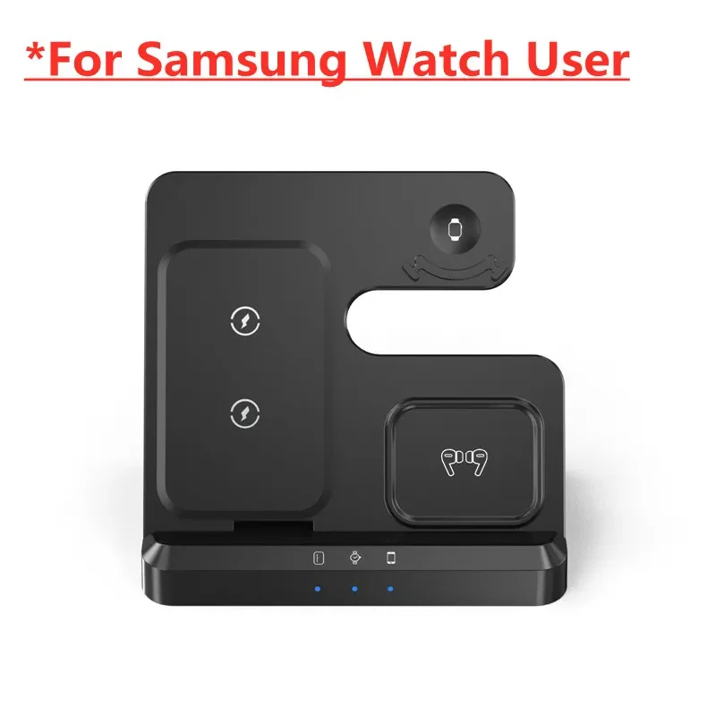100 W 3 in 1 kabelloser Ladeständer für Samsung Fold 4 3 S22 Ultra Galaxy Watch 5 4 3 Active 2/1 Buds Schnellladestation