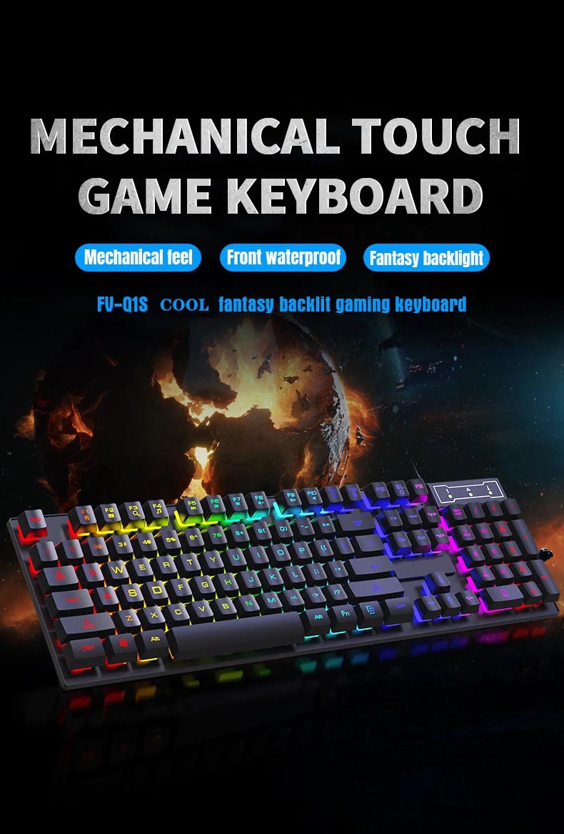 Rgb keyboard mit maus