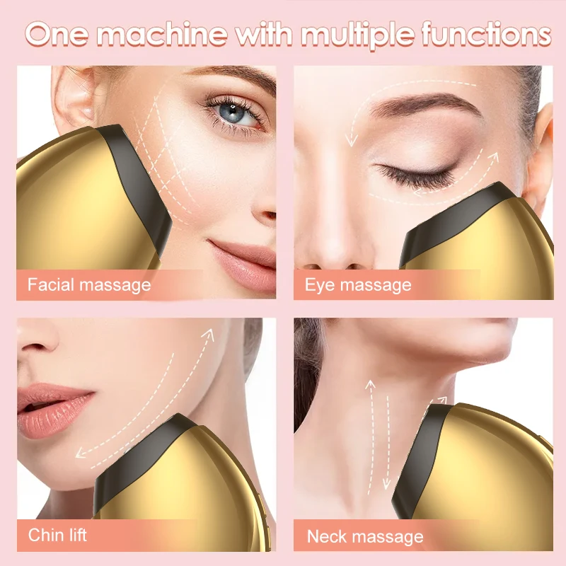 Antiaging Photon Skin Rejuvenation MFIP EMS Microcurrent Pulse Wrinkle Removal Face Lifting RF Facial Beauty Device