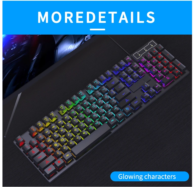 Rgb keyboard mit maus