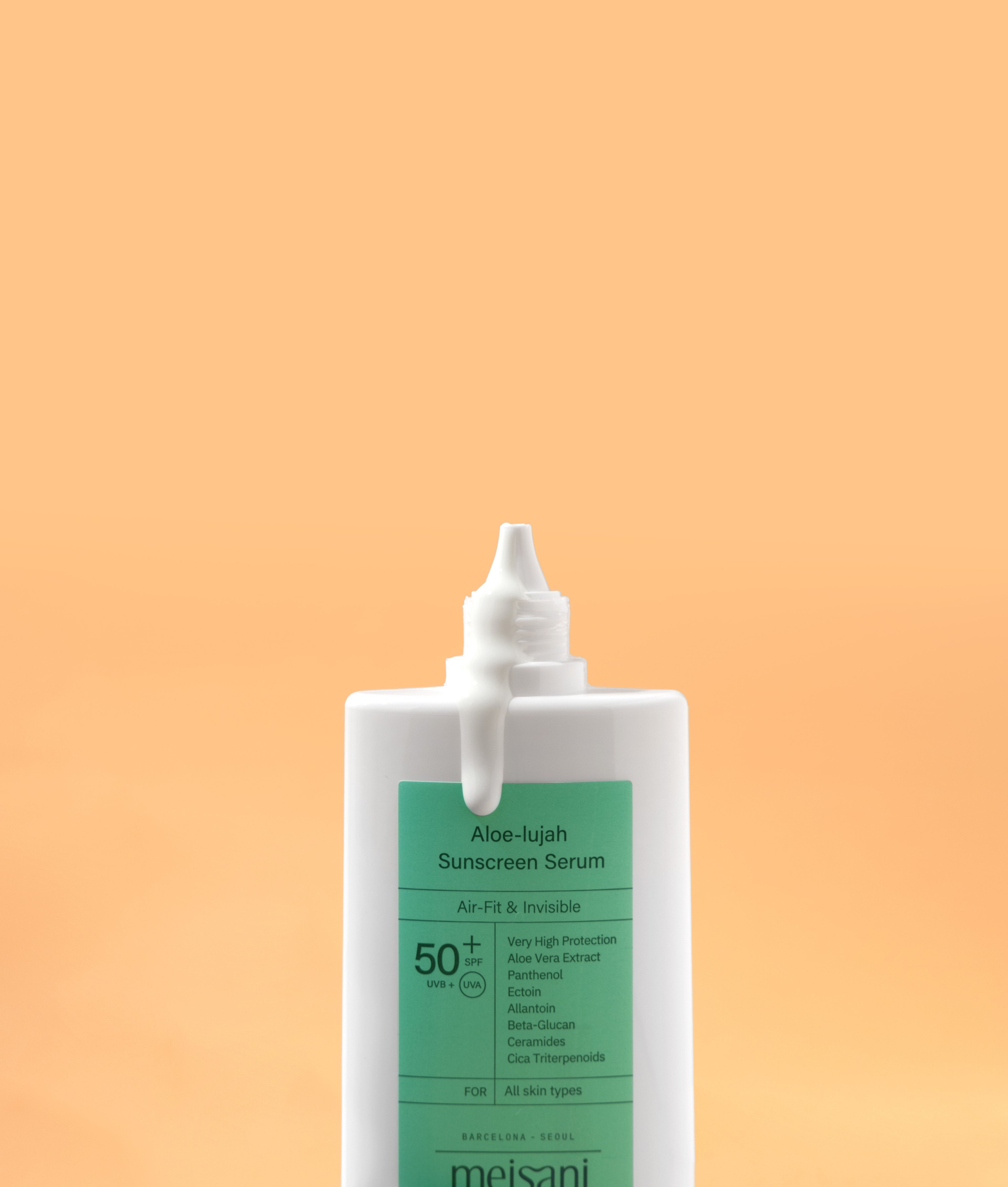 Aloe-lujah Sunscreen Serum Spf50+