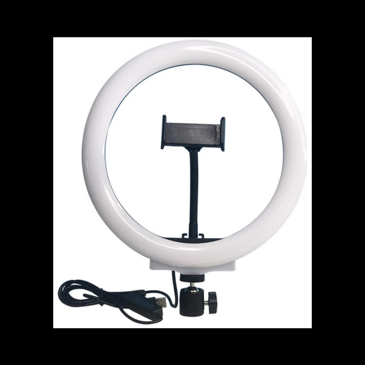 QX-260 LED Ringlicht 10 Zoll (26 cm) mit Smartphone-Halterung