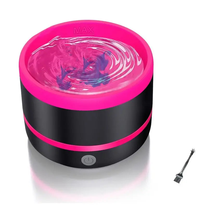 AT21-Paint Brush Cleaner, Electric Paint Brush Cleaner Rinse Cup, Brush For Painting, Artist Brush Cleaning Washer Brush A Durab