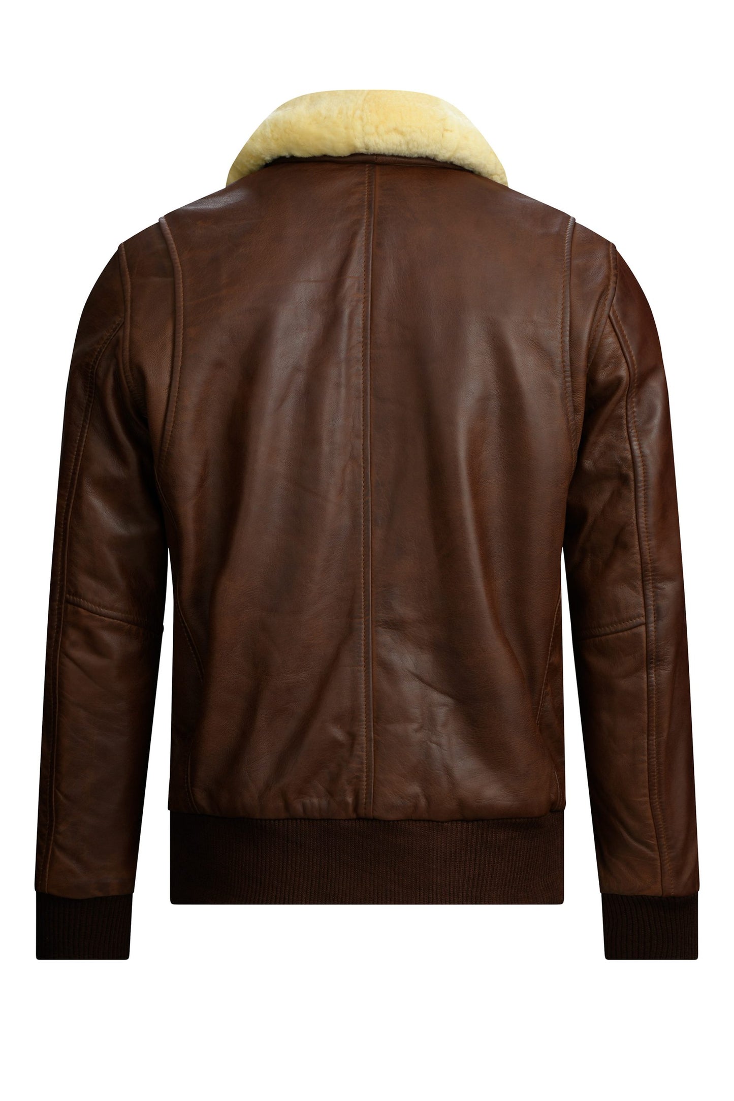 Fliegerjacke Cognac Herren