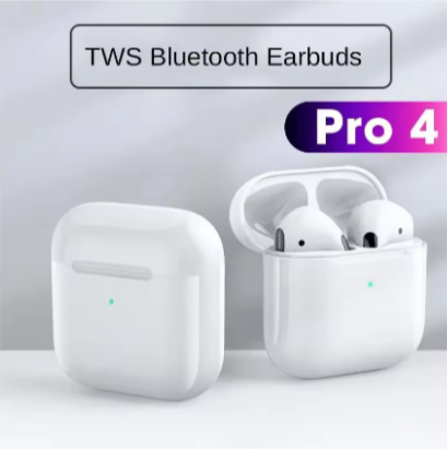 Pro 4 TWS wireless headphones touch control