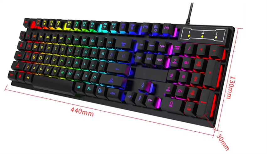 Rgb keyboard mit maus