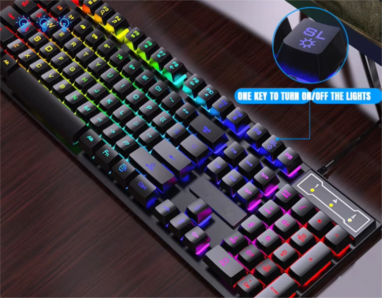 Rgb keyboard mit maus