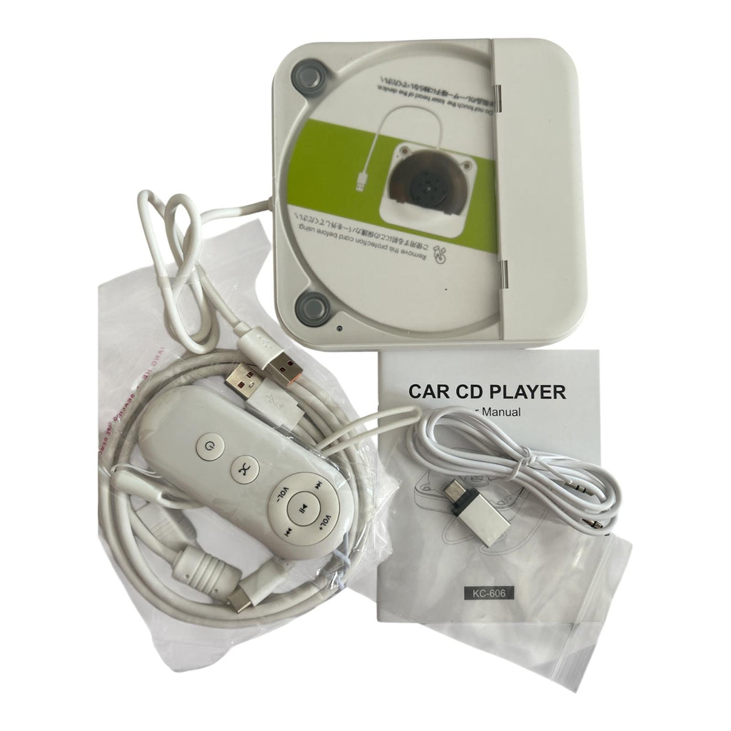 Tragbarer Bluetooth CD-Player (Modell KC-918) mit integrierten Lautsprechern & Zubehör (Kopie)