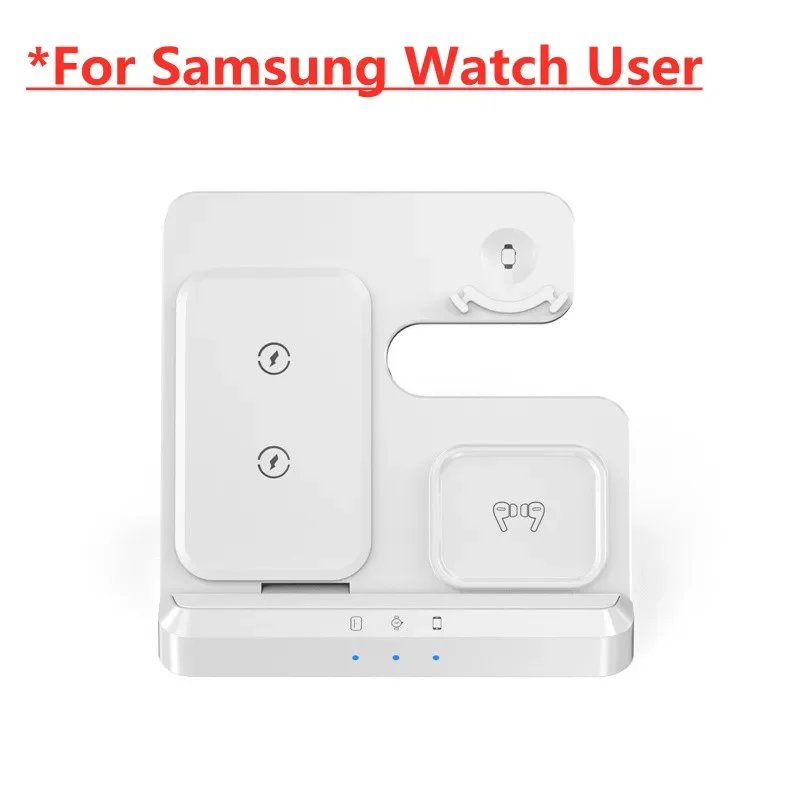 100 W 3 in 1 kabelloser Ladeständer für Samsung Fold 4 3 S22 Ultra Galaxy Watch 5 4 3 Active 2/1 Buds Schnellladestation